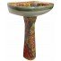 Mexican Talavera Pedestal Sink Jessica